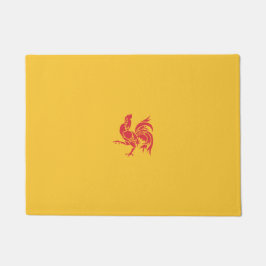 Tapete Red Rooster (Bandeira da Valônia)
