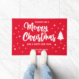 Tapete Red White Non Photo Family Name Feliz Natal