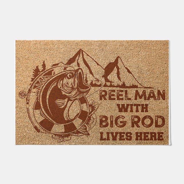 Tapete Reel Man With Big Rod Lives Here (Frente)