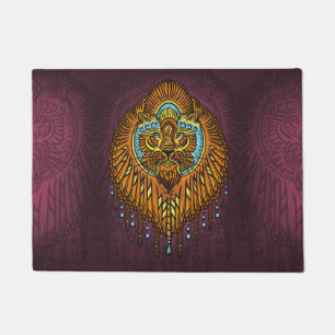 Tapete Regal Spirit Lion   Ornamentado Tribal Mandala Roa