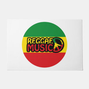 Tapete Reggae Music, reggae art com símbolo de paz