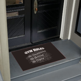 Tapete Regras de Gym: Não Reclamar de deixar de chorar