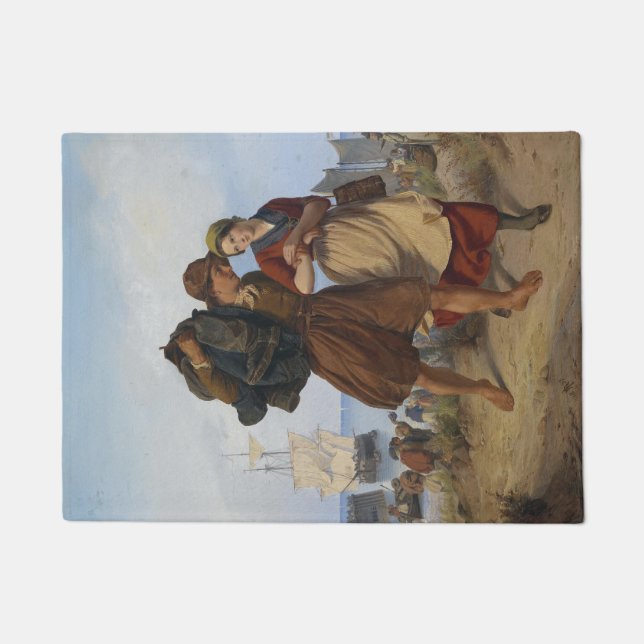 Tapete Regresso do pescador (por Rudolf Jordan) (Frente)