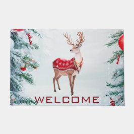 Tapete Reindeer Holiday Doormat