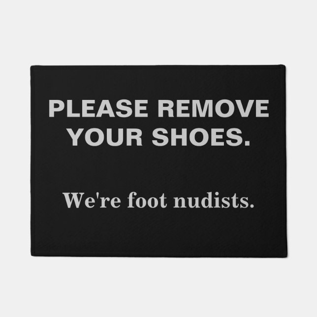 TAPETE REMOVA POR FAVOR SEUS CALÇADOS (Frente)