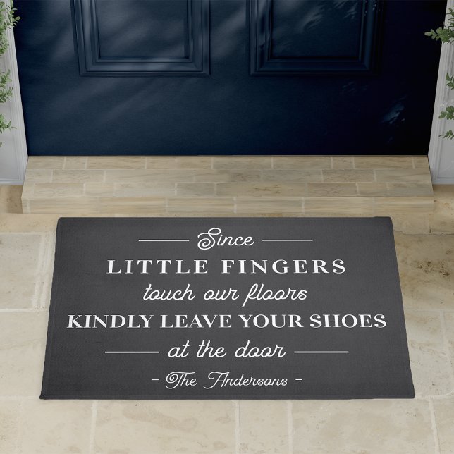 Tapete Remova seus Calçados personalizados (Criador carregado)