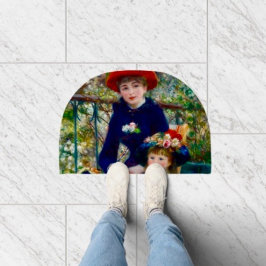 Tapete Renoir's Mother and Child Door Mat