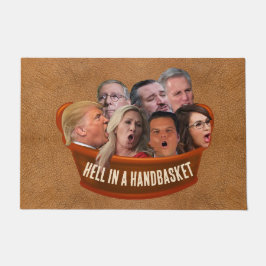 Tapete Republicanos engraçados do MAGA Inferno na Cesta d