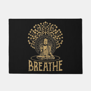 Tapete Respire a Ideia de Buda Yoga e Meditação