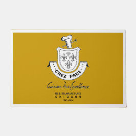 Tapete Restaurante Francês Chez Paul, Chicago, 1945-1964