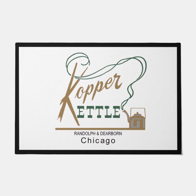 Tapete Restaurante Kopper Kettle, Chicago, IL Doormat (Frente)