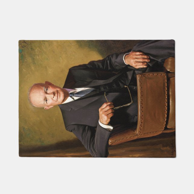 Tapete Retrato oficial de Dwight Eisenhower na Casa Branc (Frente)