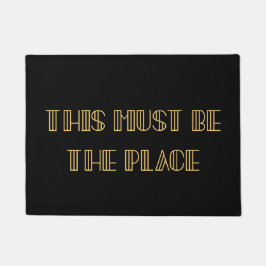 Tapete Retro art deco Este deve ser o lugar