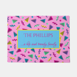 Tapete Retro Bem-vindo aos anos 80 brilhante e colorido