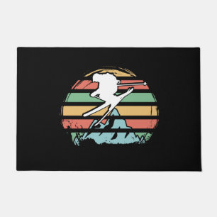 Tapete Retro de Esqui