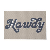 Retro Farmhouse Howdy Welcome