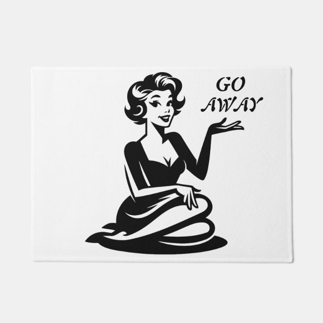Tapete Retro Lady Go Off (Frente)