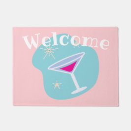 Tapete Retro Martini Welcome Mat