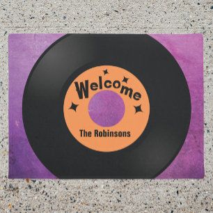 Tapete Retro vinyl record music lovers