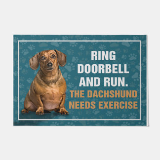 Tapete Ring The Doorbell And Run, The Dachshund Cute
