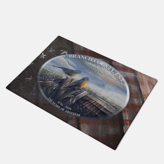 Tapete Robins 250 yr Branch Co mich (Inclinado)