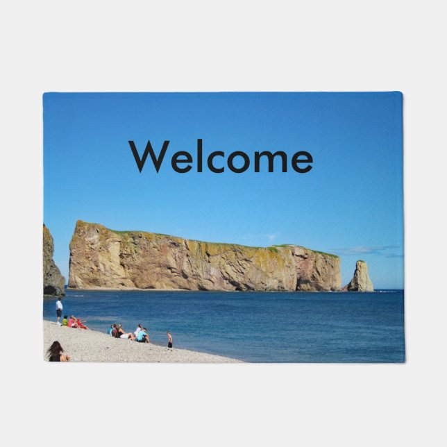 Tapete Rochê Percé no Golfo de São Lourenço (Frente)