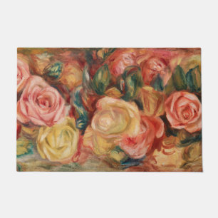 Tapete Rosas por pintura impressionista do Renoir