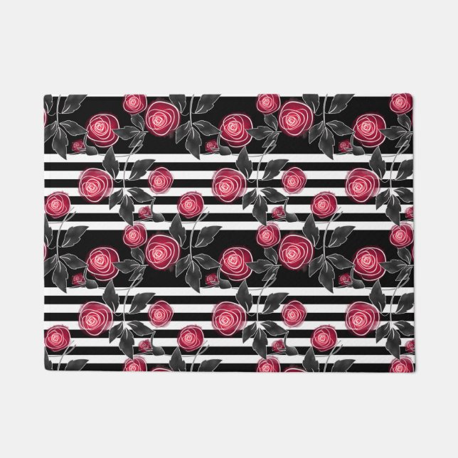 Tapete Rosas vermelhas (Frente)