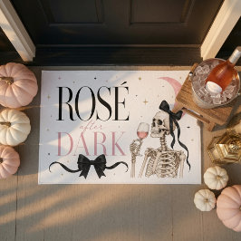 Tapete Rosé After Dark Esqueleto Halloween