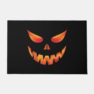 Tapete Rosto De Abóbora De Halloween