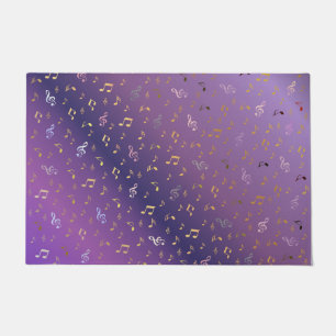 Tapete roxo,nota, música, melodia, música, som, sinal,