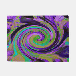Tapete Roxo Retro legal e Rotação de Arte Líquida Chartre