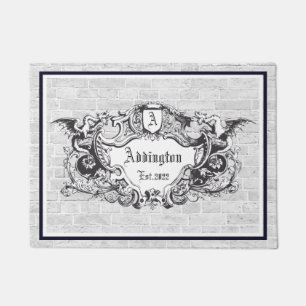 Tapete Royal Gothic Crest Door Mat
