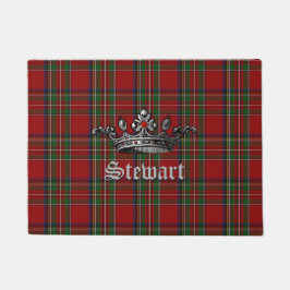 Tapete Royal Stewart Crown Personated Door Mat