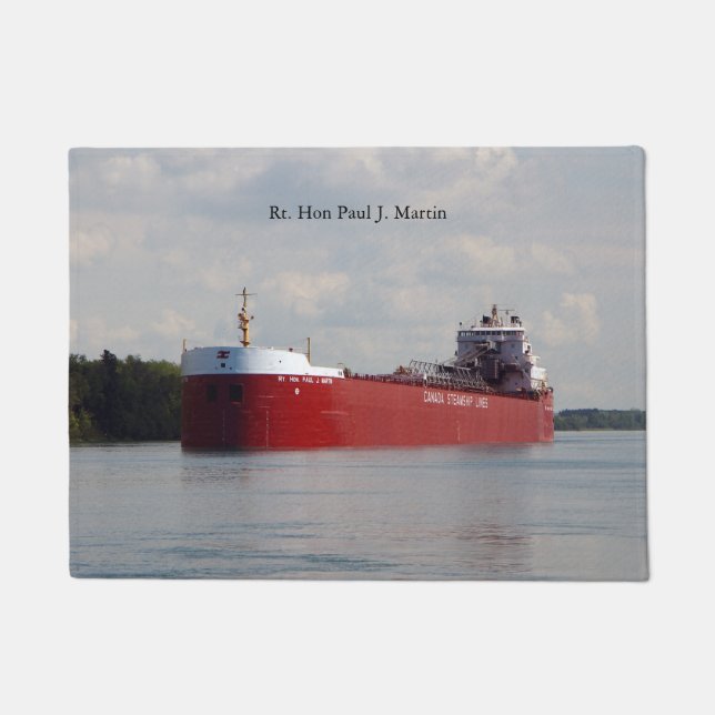 Tapete Rt. Hon Paul J. Martin doormat (Frente)