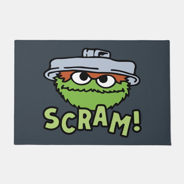 Tapete Rua Sésamo | Oscar, o Grouch Scram! (Frente)