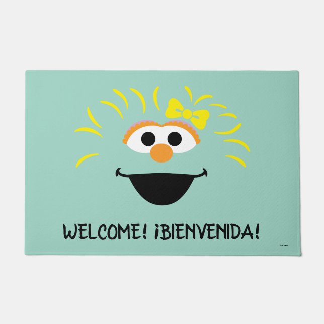 Tapete Rua Sésamo | Rosita Face Art (Frente)