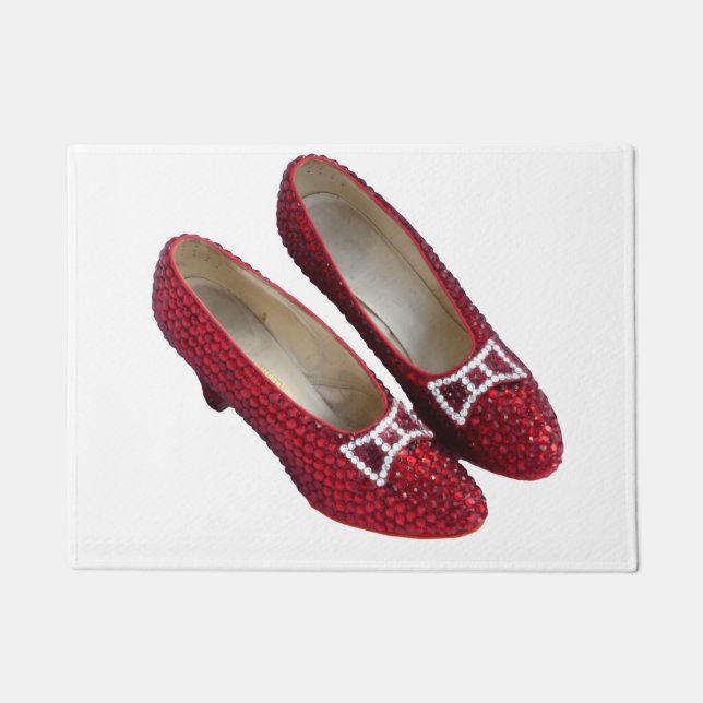Tapete Ruby Red Slippers Calçados Wicked Doormat! (Frente)