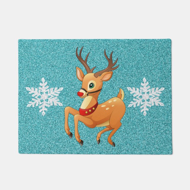 Tapete Rudolph Prancing Doormat (Frente)