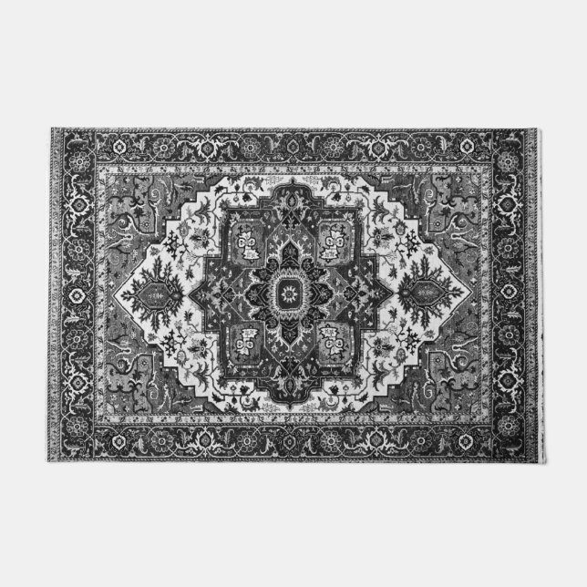 Tapete RUG PERSIANO - Preto (Frente)