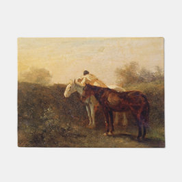 Tapete Rurais Rendezvous (Beijo Romântico em Horseback)