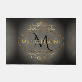 Tapete Rustic Old World Elegance Name | Inicial | Ano