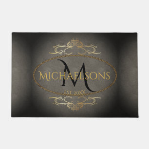 Tapete Rustic Old World Elegance Name   Inicial   Ano