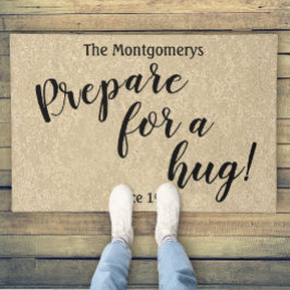 Tapete Rustic Personalized Name Divertido "Prepare-Se Par