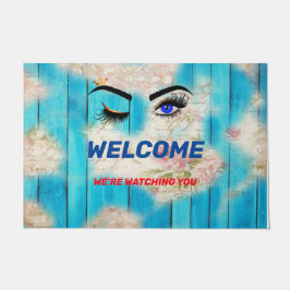 Tapete Rústico Estilo de Campo Estamos a Ver-te Matar