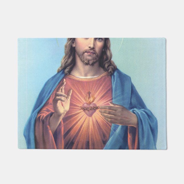 Tapete Sagrado Coração de Jesus (Frente)