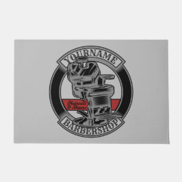 Tapete Salão de Cadeira Barber do Barber do Retro Persona