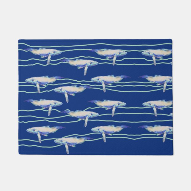 Tapete Salmão de Baleia (Frente)