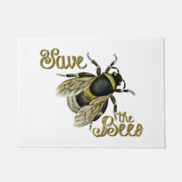 Tapete Salvar a ilustração da safra Bees