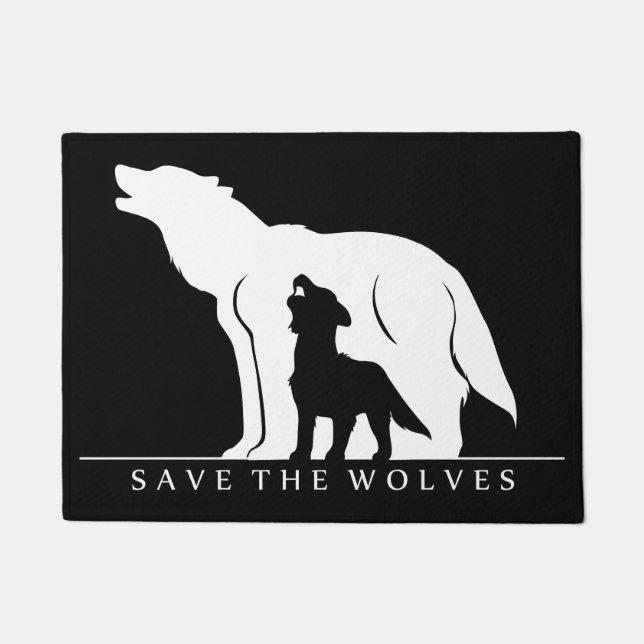 Tapete Salve os Lobos (Frente)